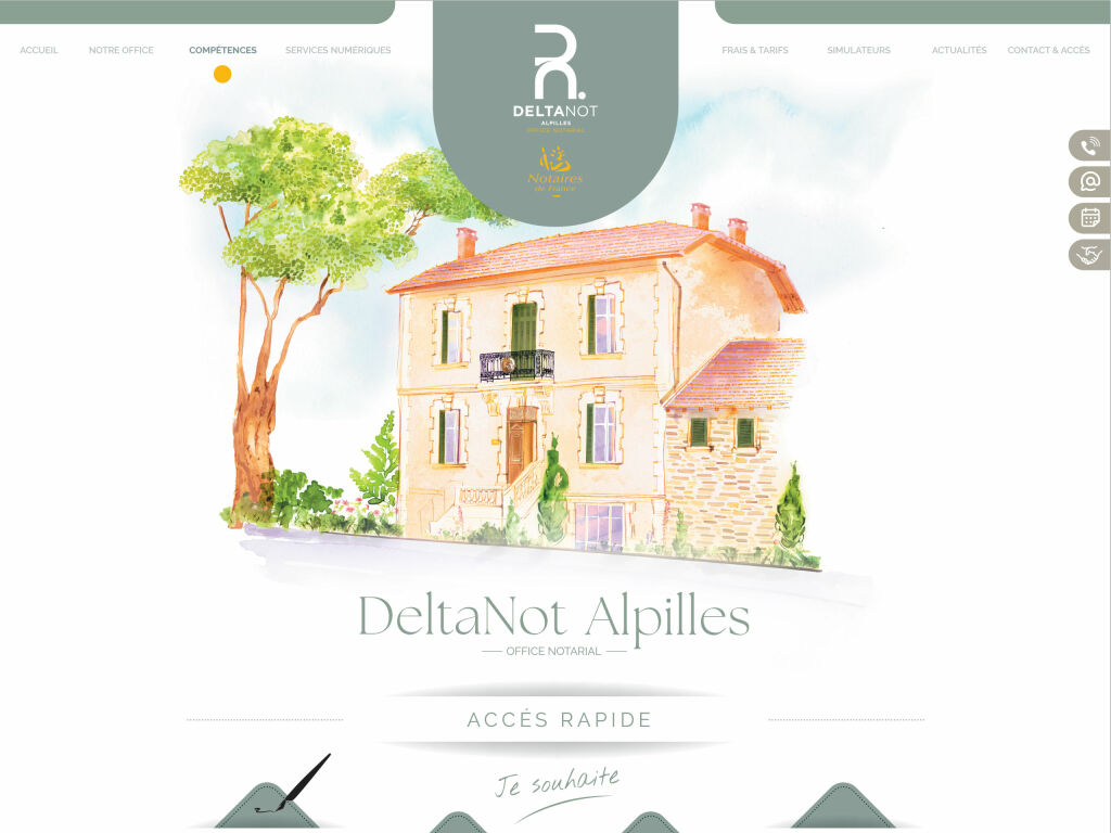 Office DeltaNot,; notaires dans les Alpilles
