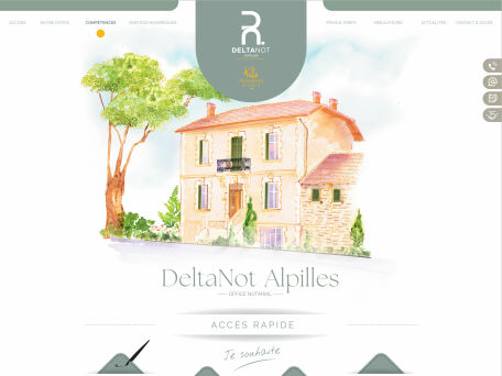 Office DeltaNot,; notaires dans les Alpilles